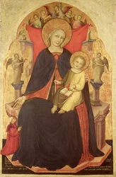 Madonna and Child Enthroned with the Donor Vulciano Belgarzone di Zara
